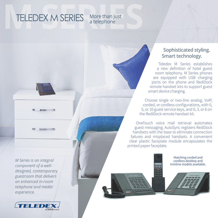 Teledex-M-Series-Cetis-Hotel-Phones