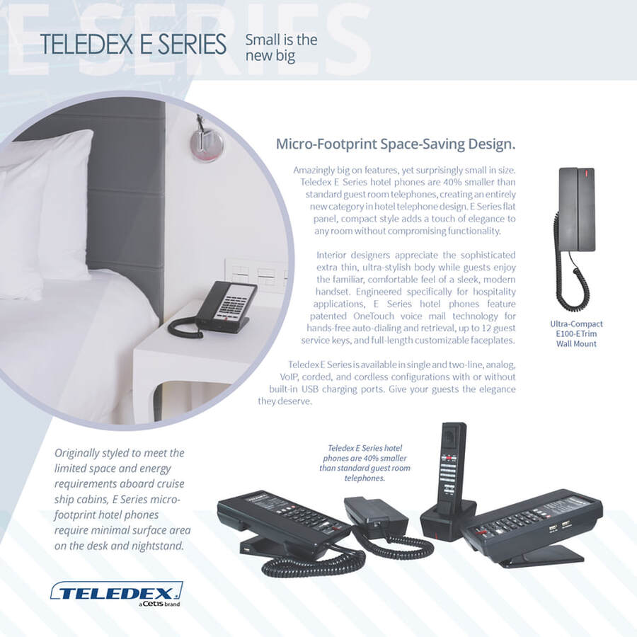 Teledex-E-Series-Hotel-Phones